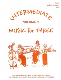 Music for Three Intermediate (Cello) - Vol. 2