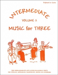 Music for Three Intermediate (Keyboard/Guitar) - Vol. 2