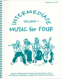 Intermediate Music for Four Volume 1 - Pno/Gtr Intermediate Music for Four Volume 1 - Pno/Gtr