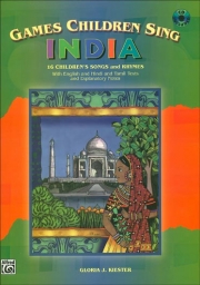 Games Children Sing India - Book & CD