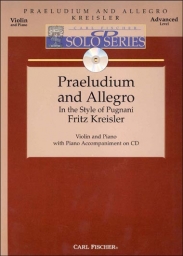 Kreisler - Praeludium And Allegro w/Online Tracks (FISCH)