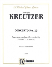 Kreutzer - Violin Concerto No.13 in D major (KAL)