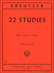 22 Studies for Cello Solo