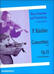 Küchler - Concertino in D Major Op. 15 for Violin (BOSW)