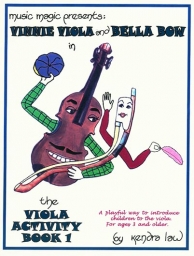 Vinnie Viola & Bella Bow Viola Activity Book 1
