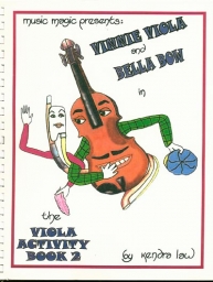 Vinnie Viola & Bella Bow Viola Activity Book 2