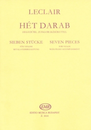 Leclair - Seven Pieces for Violin and Piano (EMB)