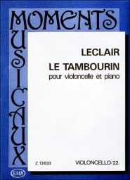 Leclair - Le Tambourin Cello and Piano (EMB)