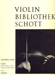 Leclair - Violin Sonata in A minor, Op. 9  No. 5 (SCHOTT)