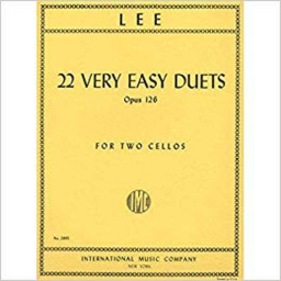 22 Very Easy Duets Op.126 for Two Cellos
