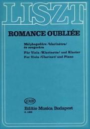 Liszt - Romance Oubliée for Viola and Piano (EMB)
