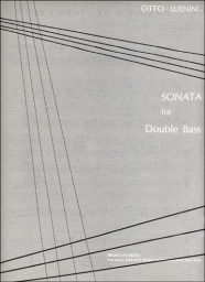 Luening - Sonata for Solo Double Bass (GALAXY)