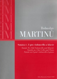 Martinu - Sonata no. 3 for Cello and Piano