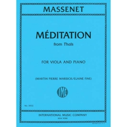 Massenet - Meditation from Thaïs for Viola and Piano (INT)