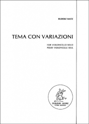 Matz - Tema con Variazioni for Solo Cello
