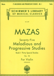 Seventy-Five Melodious and Progressive Studies Op.36 Book I
