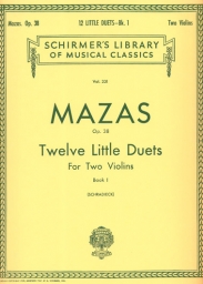 Twelve Little Duets, Op. 38 - Book 1