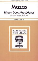 Mazas - Duos abécédaires, Op. 85, Complete (PET) Mazas - Duos abécédaires, Op. 85, Complete (PET)