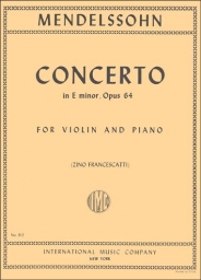 Concerto en Mi min. Op.64