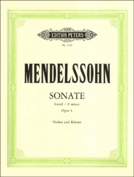 Mendelssohn - Violin Sonata in F major Op. 4 (PET)