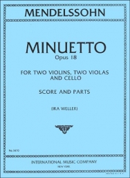 Mendelssohn - Minuetto, Op. 18 (INT) Mendelssohn - Minuetto, Op. 18 (INT)