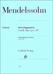 String Quartet in F minor, Op. post. 80