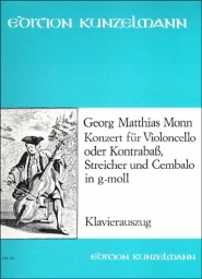 Konzert für Violoncello, Streicher und Cembalo in G-