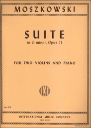 Moszkowski - Suite in G minor, Op. 71 for 2 Violins (INT)