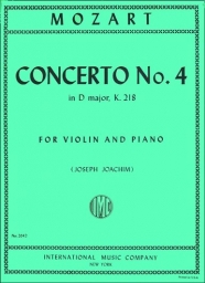 Concerto No.4 en Ré K218
