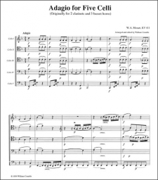 Adagio, KV 411 - Score/Parts