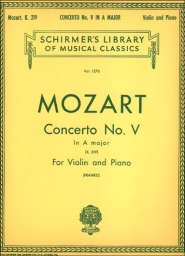 Concerto No. 5 in A KV 219