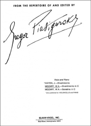 Mozart - Divertimento In C Major for Viola and Piano (PRESS)