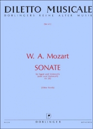 Sonate für zwei Violoncelli, KV 292