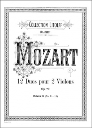 12 Duos Op. 70 Vol. 3 K 152