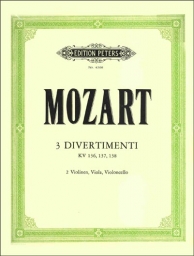Mozart - 3 Divertimenti for String Quartet (PET)