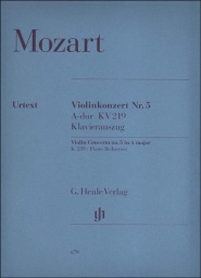 Mozart - Violin Concerto No. 5 in A major, K. 219 (HEN)