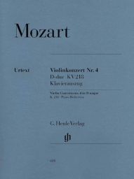 Violin Concerto No.4 in D Major KV218 for Violin & Piano