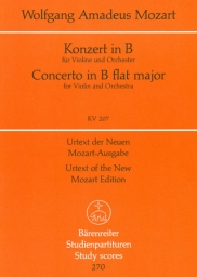 Concerto in B flat major,  KV 207