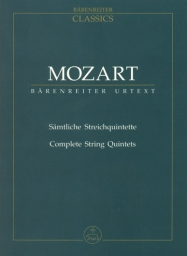 Mozart - The Complete String Quintets - Study Score (BAR)