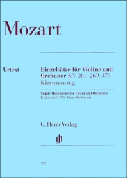 Mozart - Single Movements, K. 261, 269, 373 (HEN) Mozart - Single Movements, K. 261, 269, 373 (HEN)