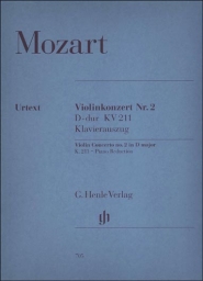 Violin Concerto No.2 in D K211