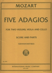 Mozart - Five Adagios for String Quartet (INT) Mozart - Five Adagios for String Quartet (INT)