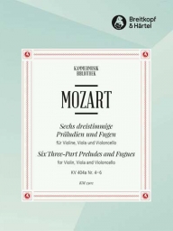 Mozart - Six Preludes & Fugues for String Trio - Vol. 2 (BREIT)
