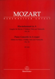 Mozart - Piano Concerto in A major - No12 - KV 414