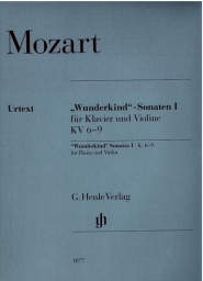 "Wunderkind" Sonaten I fur Klavier und Violine KV 6-9