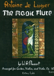 Mozart - The Magic Flute for Guitar, Violin & Viola - Score