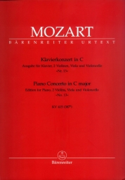 Mozart - Piano Concerto No. 13 in C major K. 415 (387b) (BAR) Mozart - Piano Concerto No. 13 in C major K. 415 (387b) (BAR)