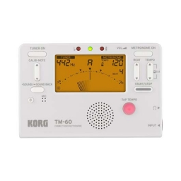 Korg TM60 Metronome/Tuner Combo - White