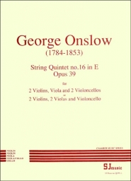 String Quintet No. 16 in E Major, Op. 39