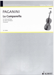 Paganini - La Campanella for Viola and Piano (SCHOTT)